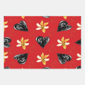 kerstontwerp inpakpapier vel (Voorkant)