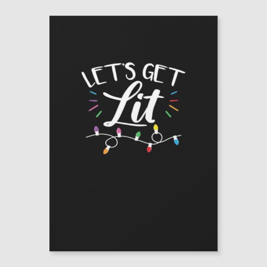 Kerstontwerp - Laten we het licht maken (Voorkant)
