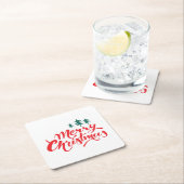 Kerstontwerp met bomen kartonnen onderzetters (Insitu)