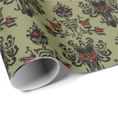 Kerstontwerp met gevlekte beugel cadeaupapier (Rol Hoek)