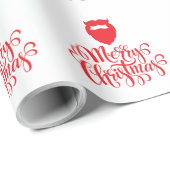 Kerstontwerp — Santa Bard Cadeaupapier (Rol Hoek)