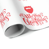 Kerstontwerp — Santa Bard Cadeaupapier (Rol Hoek)