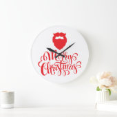 Kerstontwerp — Santa Bard Grote Klok (Huis)