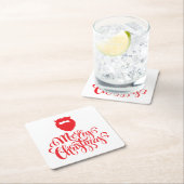 Kerstontwerp — Santa Bard Kartonnen Onderzetters (Insitu)