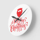 Kerstontwerp — Santa Bard Ronde Klok (Hoek)