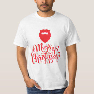 Kerstontwerp — Santa Bard T-shirt