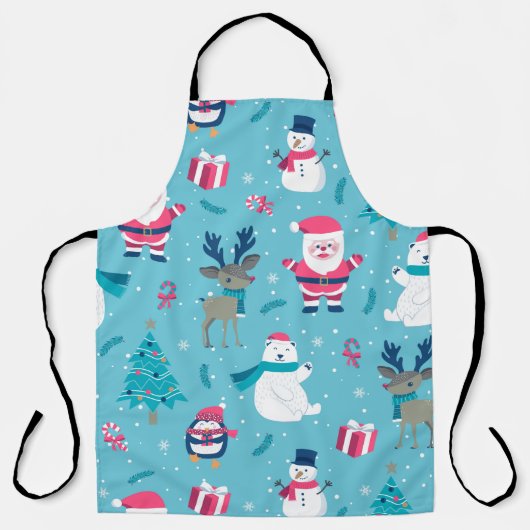 kerstontwerp schort (Voorkant)