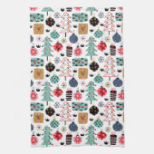 kerstontwerp theedoek (Verticaal)