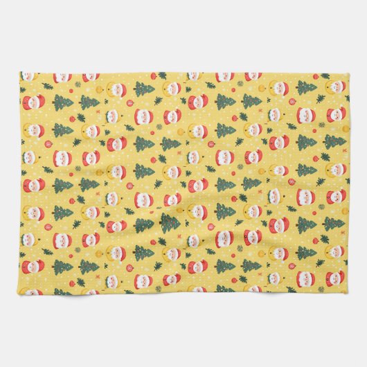 kerstontwerp theedoek (Horizontaal)