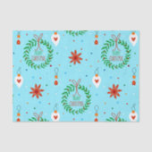 Kerstontwerp Tissuepapier (Voorkant)