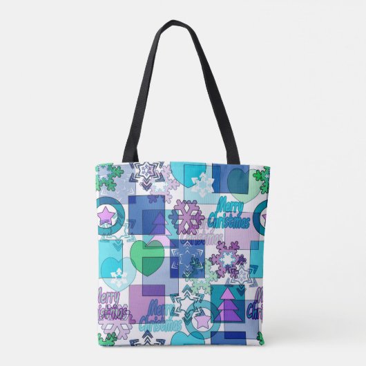 Kerstontwerp Tote Bag (Achterkant)