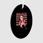 Kerstontwerp van Jeff Johnson Ornament (voorkant)