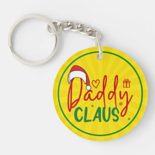 Kerstontwerp voor Daddy Claus Sleutelhanger