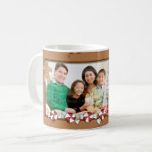 kerstontwerp voor ontbijtkoek koffiemok (Voorkant links)