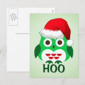 Kerstooiend Trend Hoo Feestdagenkaart (Voorkant / Achterkant)