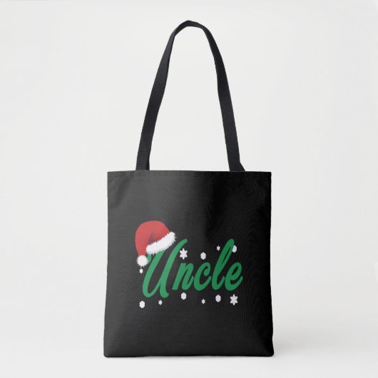 kerstoom tote bag (Voorkant)