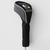 kerstopa golfheadcover (Schuin)