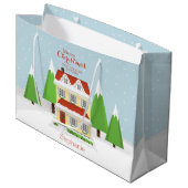 Kerstopening Groot Cadeauzakje (Voorkant Gekanteld)