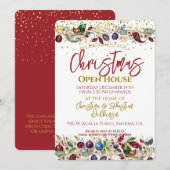 Kerstopening Kaart (Voorkant / Achterkant)