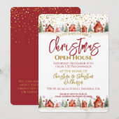 Kerstopening Kaart (Voorkant / Achterkant)