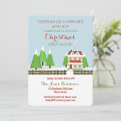 Kerstopening Kaart (Staand voorkant)