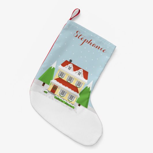 Kerstopening Kleine Kerstsok (Voorkant (Hangend))