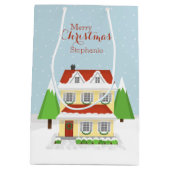 Kerstopening Medium Cadeauzakje (Achterkant)