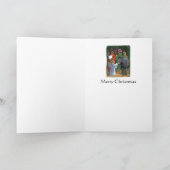 kerstoptocht feestdagen kaart (Binnen)