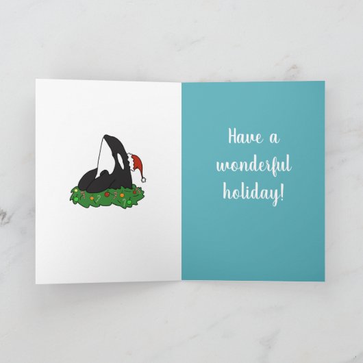 Kerstorca-Kaart Kaart (Binnen)