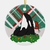 Kerstorca Keramisch Ornament (Voorkant)