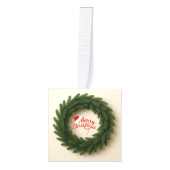Kerstornament decoratie (Voorkant)