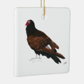 Kerstornament Gier Keramisch Ornament (Rechts)