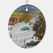 Kerstornament Hometown Christmas 2017 Keramisch Ornament (Links)