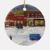 Kerstornament Hometown Christmas 2017 Keramisch Ornament (Achterkant)