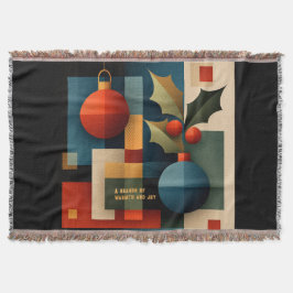 Kerstornament in Mid-Century Modern stijl Deken