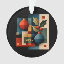 Kerstornament in Mid-Century Modern-stijl Ornament