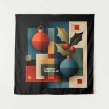 Kerstornament in Mid-Century Modern-stijl
