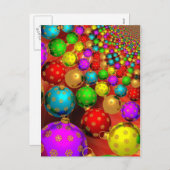 Kerstornament Jamboree Feestdagenkaart (Voorkant / Achterkant)