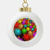 Kerstornament Jamboree Keramische Bal Ornament (Voorkant)