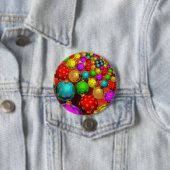 Kerstornament Jamboree Ronde Button 7,6 Cm (In situ)