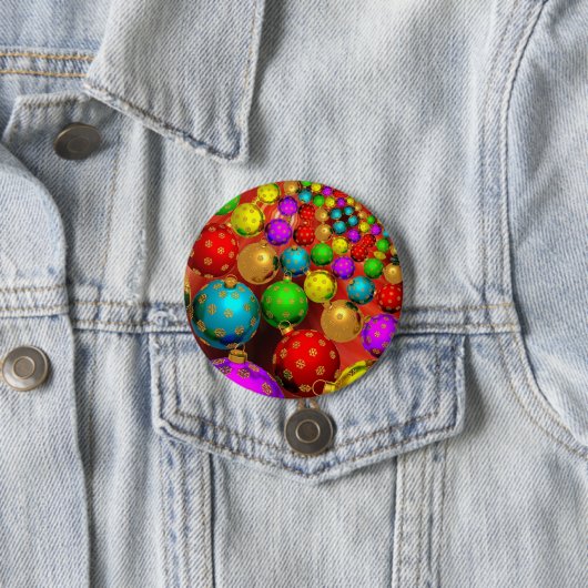 Kerstornament Jamboree Ronde Button 7,6 Cm (In situ)