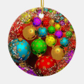 kerstornament Jamboree Sparkle Keramisch Ornament (Voorkant)