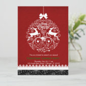 Kerstornament Kaart (Staand voorkant)