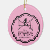 Kerstornament Keramisch Ornament (Links)