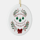 Kerstornament Keramisch Ornament (Rechts)