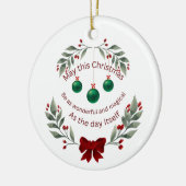 Kerstornament Keramisch Ornament (Links)