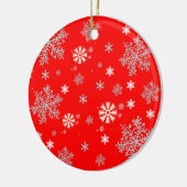 Kerstornament keramisch ornament (Links)