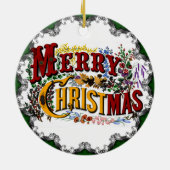 kerstOrnament Keramisch Ornament (Achterkant)