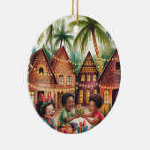 Kerstornament keramisch ornament (Rechts)