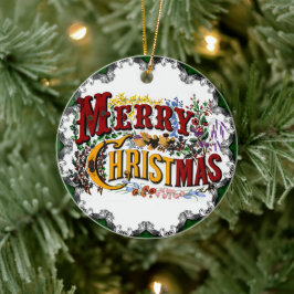 kerstOrnament Keramisch Ornament